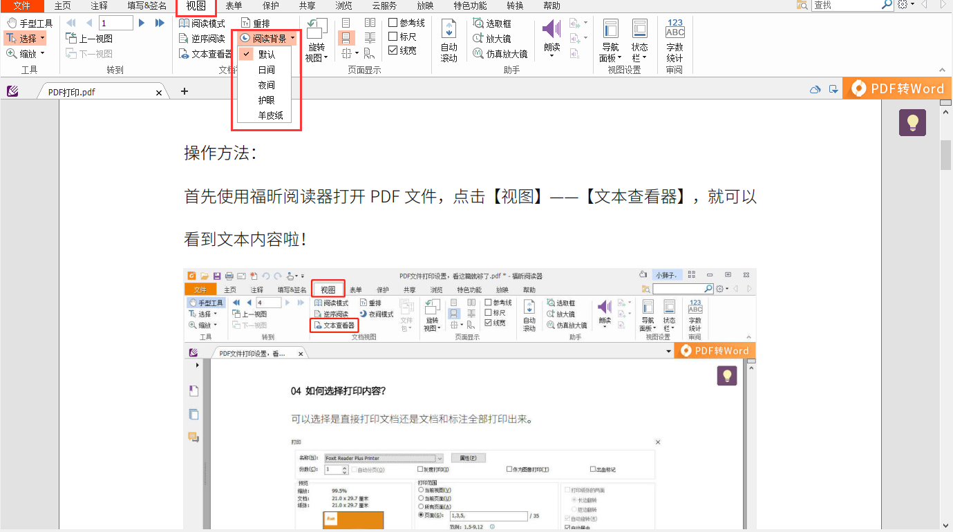 PC有哪些能開“護眼模式”的PDF閱讀軟件？