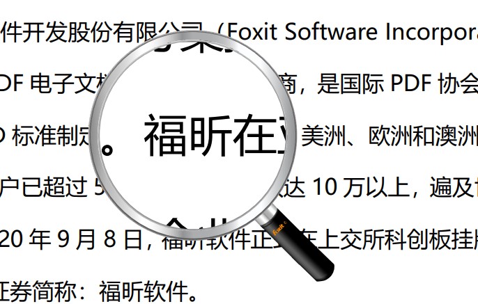 想要查看PDF文檔細(xì)節(jié)?這個放大鏡功能你肯定需要!